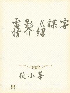 电影《谋害》剧情介绍