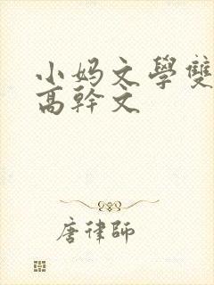 小妈文学双男主高干文