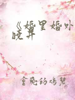 《婚里婚外》叶晓井