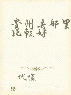 贵州去哪里买酒比较好