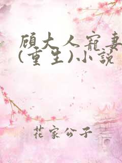 顾大人宠妻如命(重生)小说