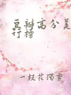 豆瓣高分美剧排行榜