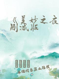 《美妙之夜》未删减版