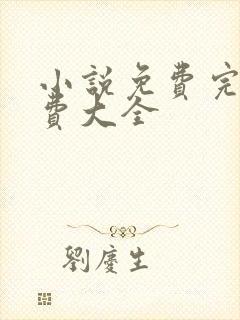 小说免费完本免费大全