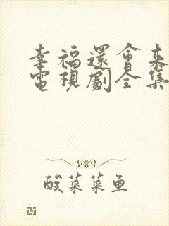 幸福还会来敲门电视剧全集免费