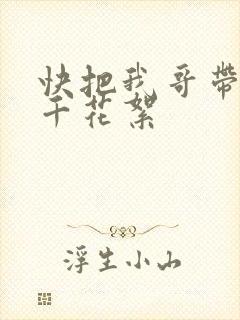 快把我哥带走孙千花絮