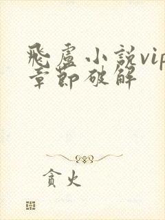 飞卢小说vip章节破解