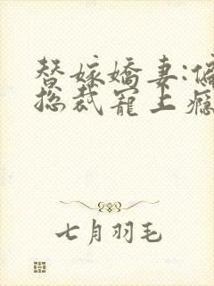 替嫁娇妻:偏执总裁宠上瘾