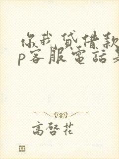 你我贷借款app客服电话是多少