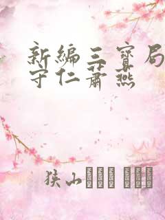 新编三宝局长秦守仁萧燕