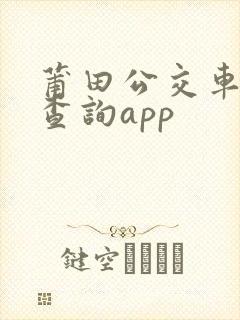 莆田公交车实时查询app