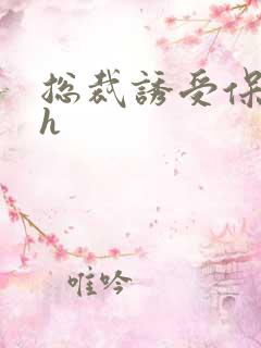 总裁诱受保镖攻h