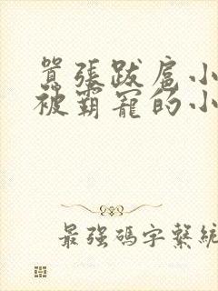 嚣张跋扈小少爷被霸宠的小说