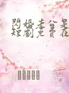 闪婚老公是豪门短剧免费在线看