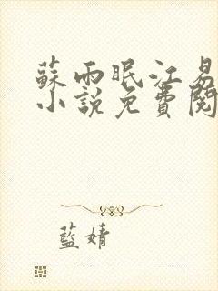 苏雨眠江易淮的小说免费阅读无弹窗