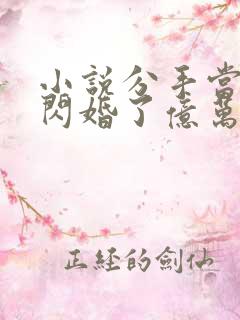 小说分手当天我闪婚了亿万富豪