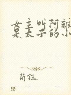 女主叫阿离男主是太子的小说