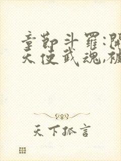 章节斗罗:开局天使武魂,被唐昊追杀