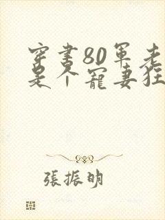 穿书80军老公是个宠妻狂魔的小说