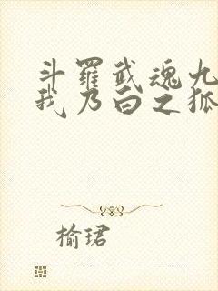 斗罗武魂九尾狐我乃白之狐帝小说