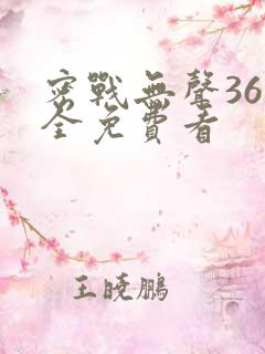 密战无声36集全免费看