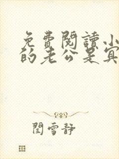 免费阅读小说我的老公是冥王