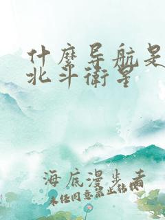 什么导航是用的北斗卫星