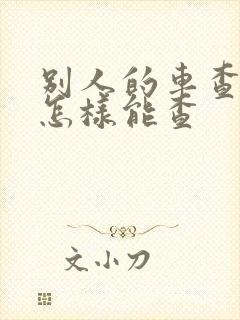 别人的车查违章怎样能查