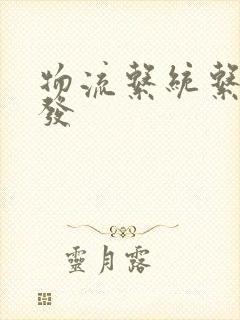 物流系统系统开发