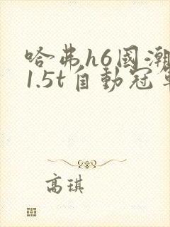 哈弗h6国潮版1.5t自动冠军版落地价