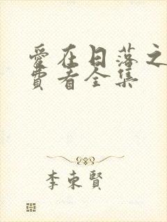 爱在日落之前免费看全集