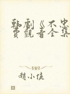 韩剧《不忠》免费观看全集