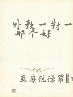 外教一对一网上 哪个好