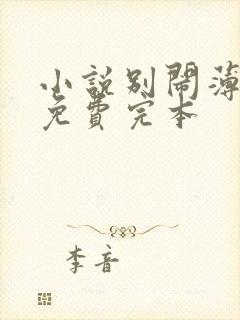 小说别闹薄先生免费完本