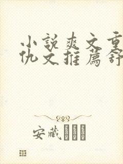 小说爽文重生复仇文推荐舒服女主