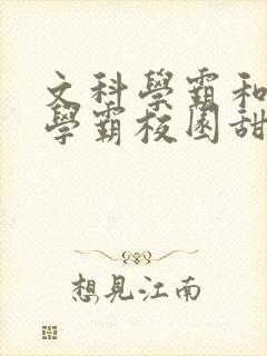 文科学霸和理科学霸校园甜文