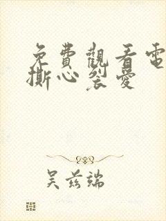 免费观看电视剧撕心裂爱