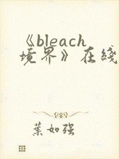 《bleach境界》在线免费观看