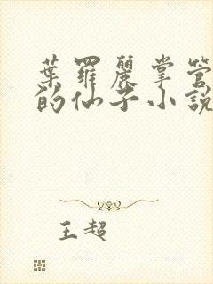 叶罗丽掌管毁灭的仙子小说