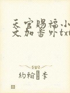 天官赐福小说全文加番外txt