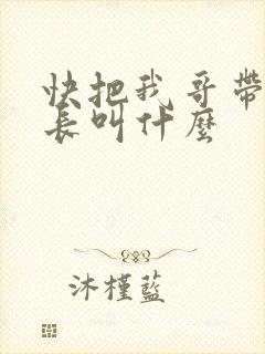 快把我哥带走班长叫什么