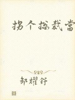 拐个总裁当老公