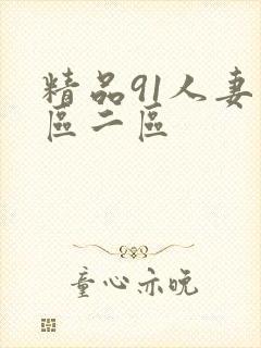 精品91人妻一区二区