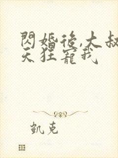 闪婚后,大叔每天狂宠我