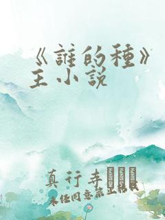 《谁的种》双男主小说