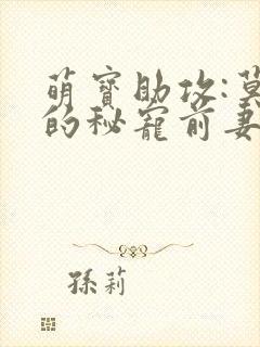 萌宝助攻:莫少的秘宠前妻