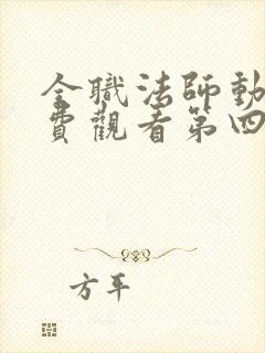 全职法师动漫免费观看第四季