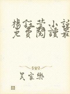 杨钰莹小说全文免费阅读最新章节