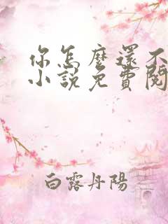 你怎么还不哄我小说免费阅读