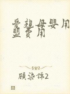 爱亲母婴用品加盟费用